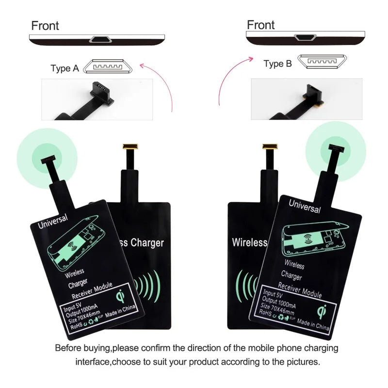 Wireless Charger Receiver Support