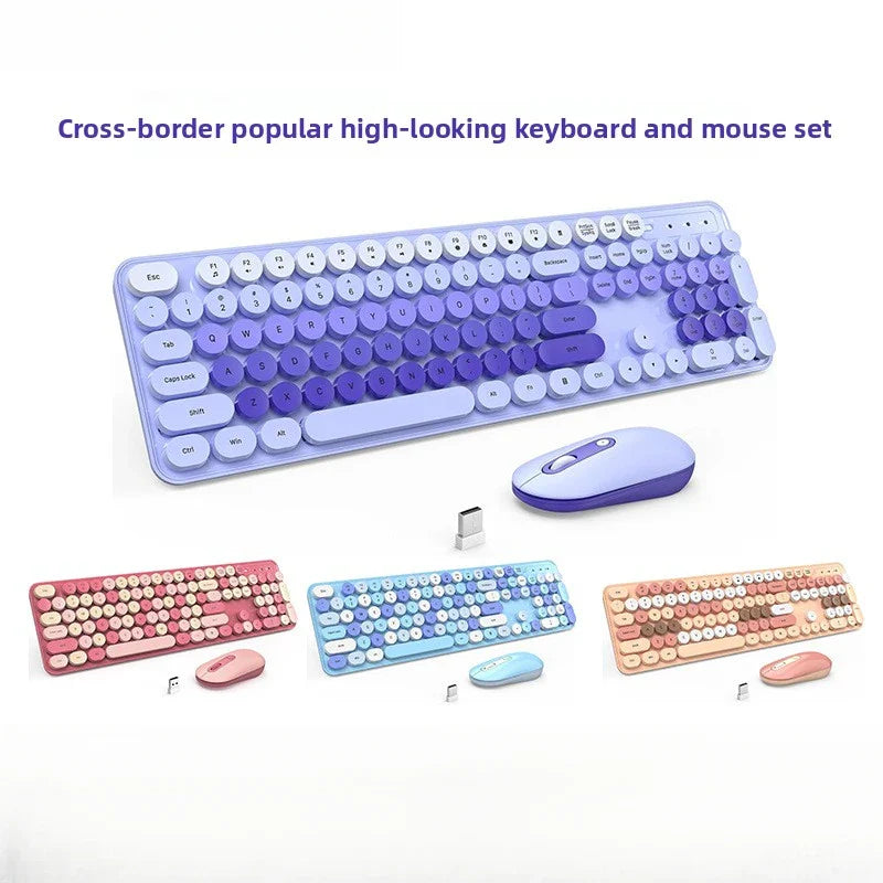 Wireless Keyboard Mouse Set