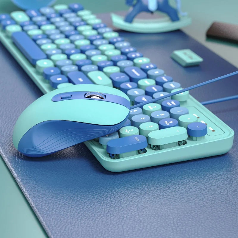 Wireless Keyboard Mouse Set