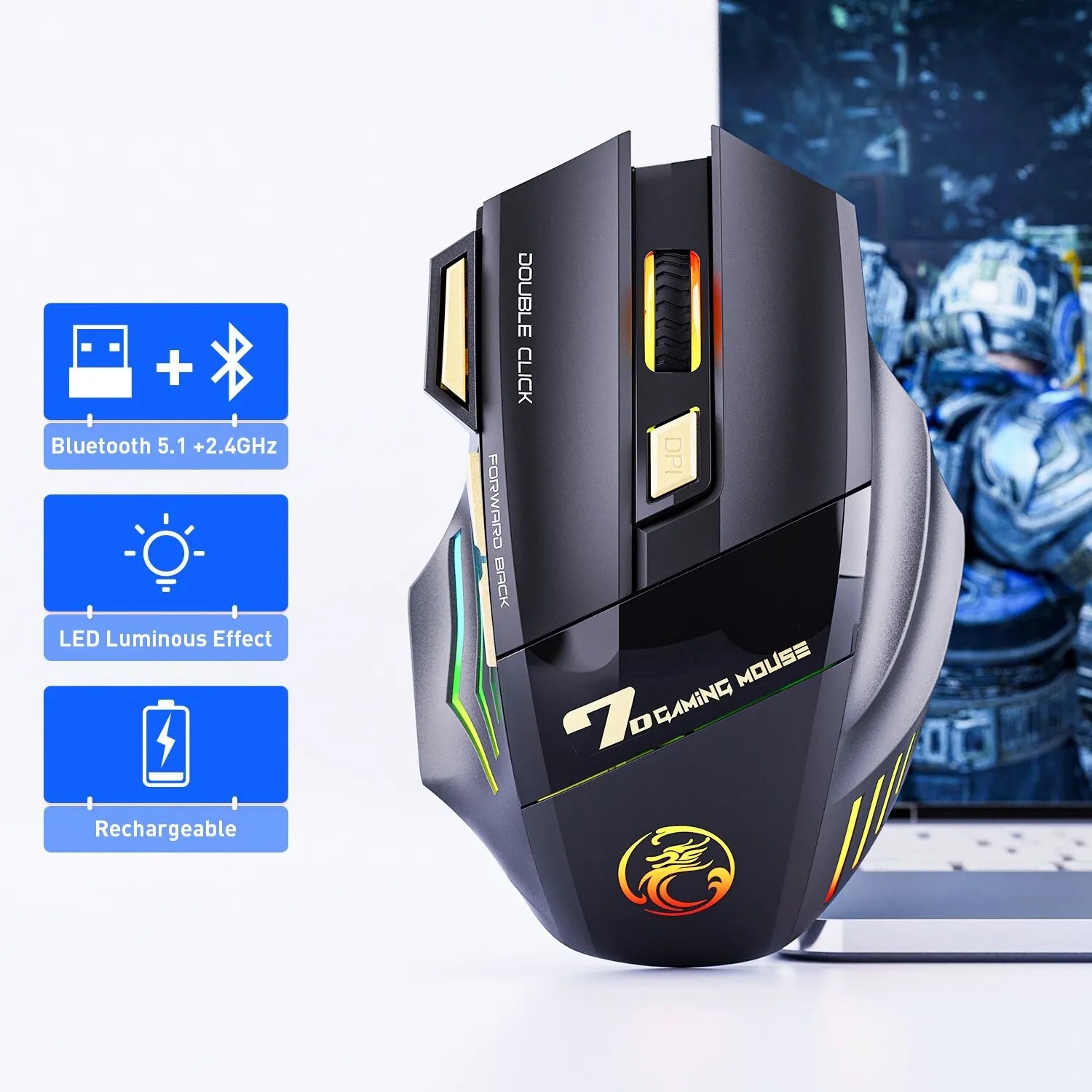 Wireless Gaming Mouse
