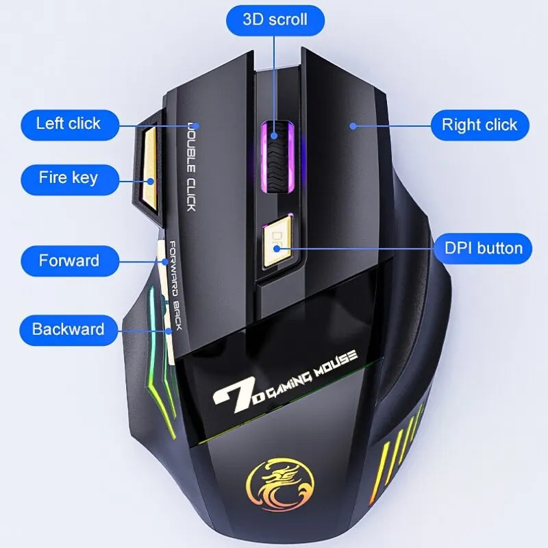 Wireless Gaming Mouse